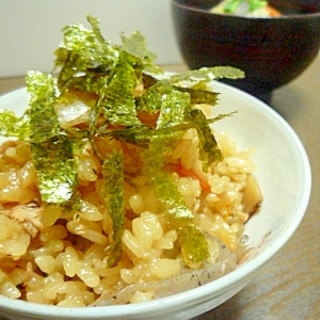 炊飯器におまかせ！シーチキンで炊き込みご飯